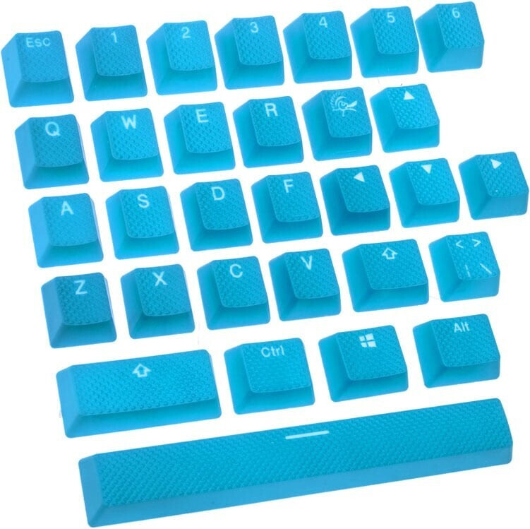 Ducky Channel Rubber Keycap Set Blue