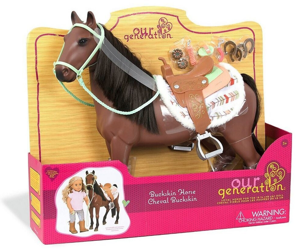 Our Generation Buckskin Horse Brown