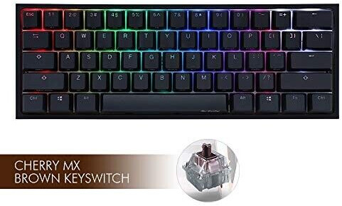 Ducky Channel ONE 2 Mini Black (MX Brown)(US)