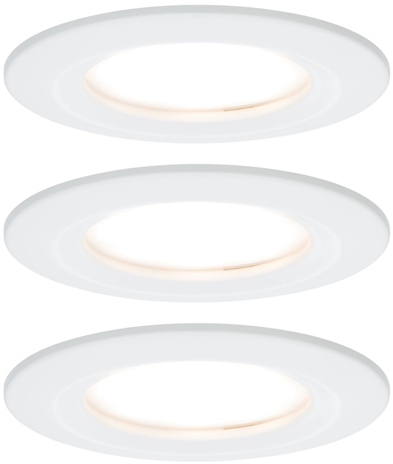 Paulmann LED Nova Round Set 3x6.5W fixed Dim (934.96)