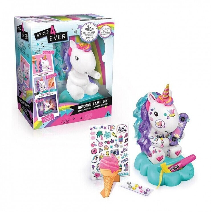 Canal Toys Style 4 Ever DIY Unicorn Lamp