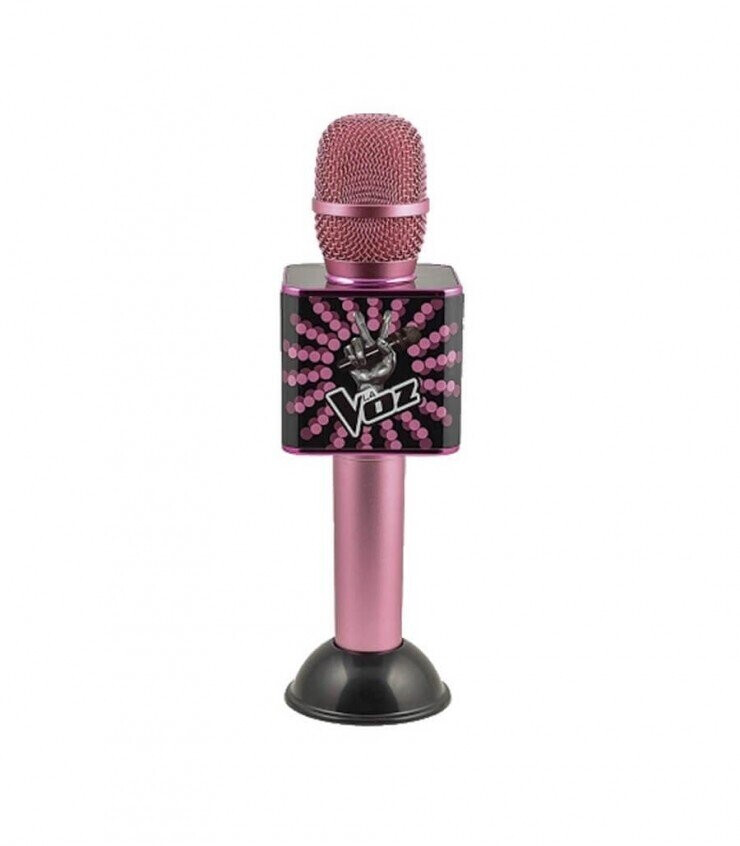micrófono de karaoke de La Voz rosa desde 39,24 €, Febrero 2024
