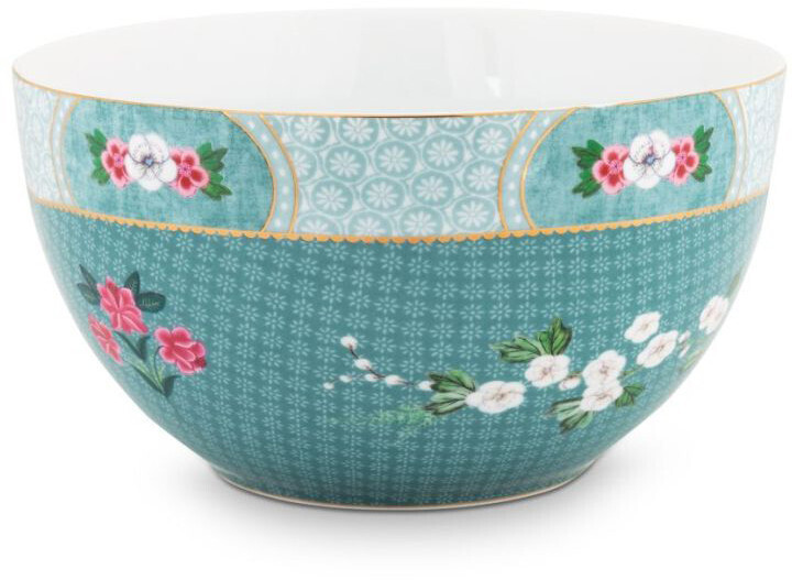 PiP Studio Blushing Birds Bowl (18 cm) blue