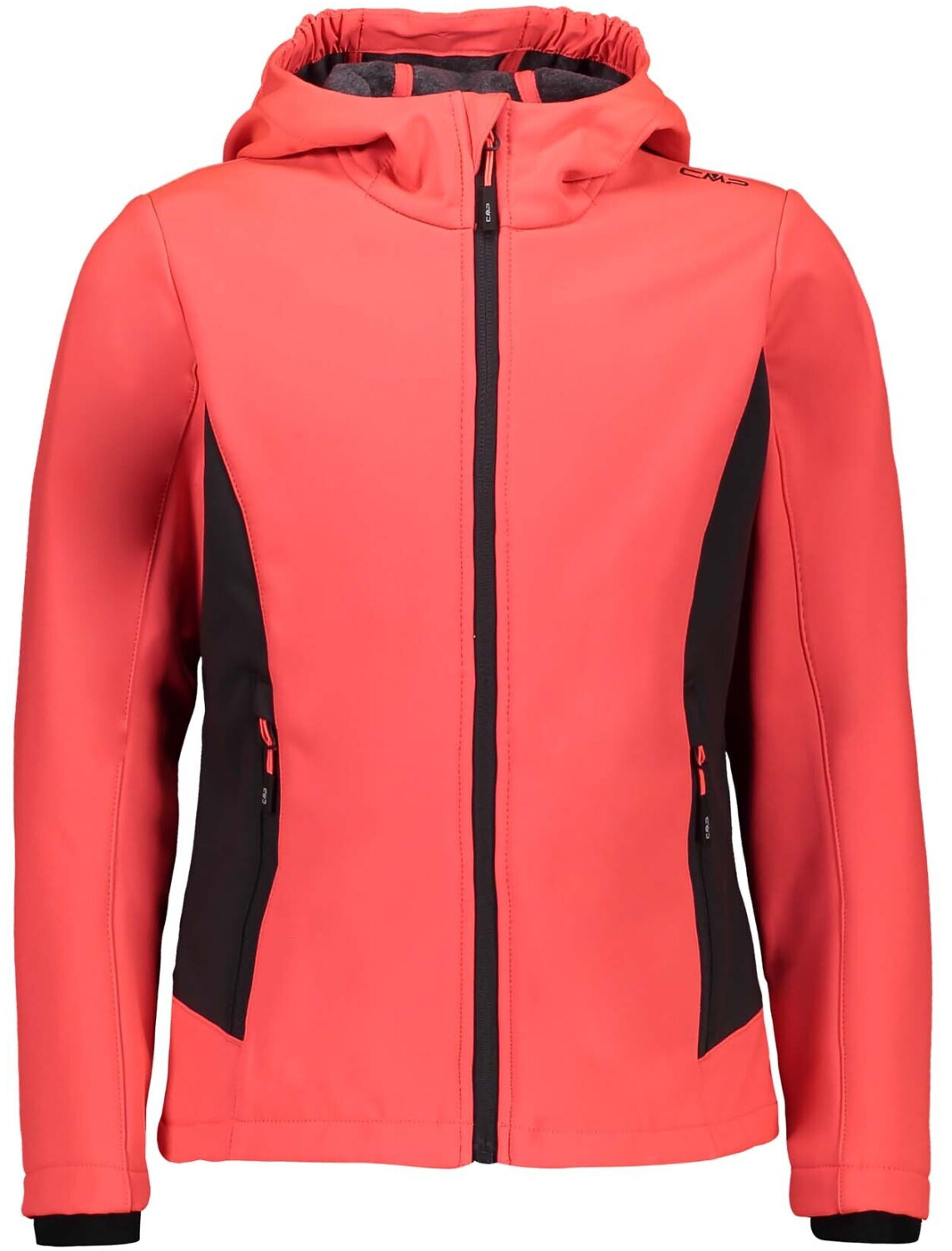 CMP Girls Softshell Jacket (3A29385N)red fluo/antracite