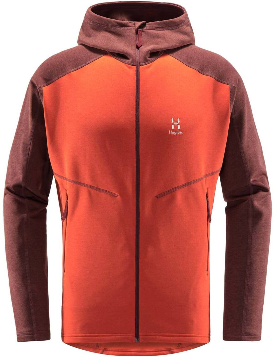 Haglöfs Heron Hood Men habanero-maroon red