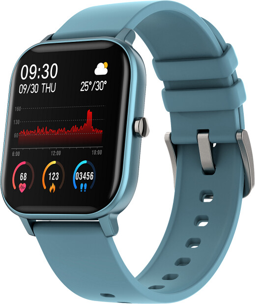 DCU Tecnologic Smartwatch Curved Glass bleu