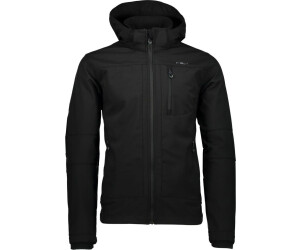 Veste à Capuche Fixe Homme CMP - Nylon Ciré Matelassé, Ouate PrimaLoft - Imperméable, Chaude, Légère - Pour Activités Outdoor