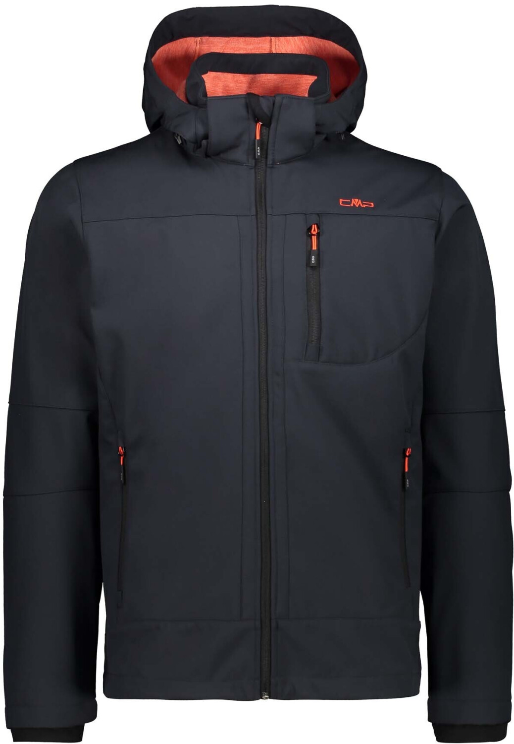 CMP Man Jacket Zip Hood (3A01787N) antracite/tango