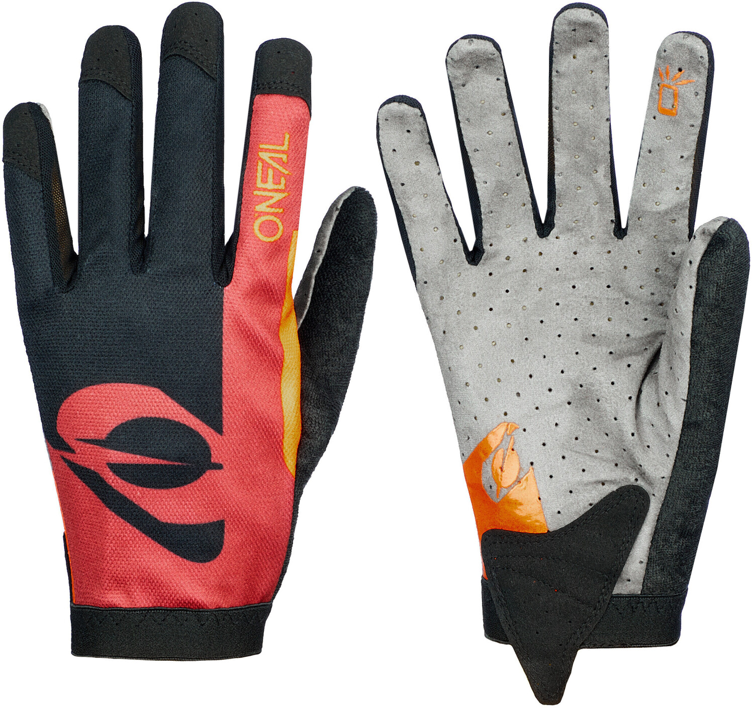 Photos - Cycling Gloves ONeal O'Neal O'Neal AMX GLOVE MTB ALTITUDE red/orange 