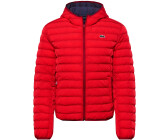 lacoste red puffer jacket