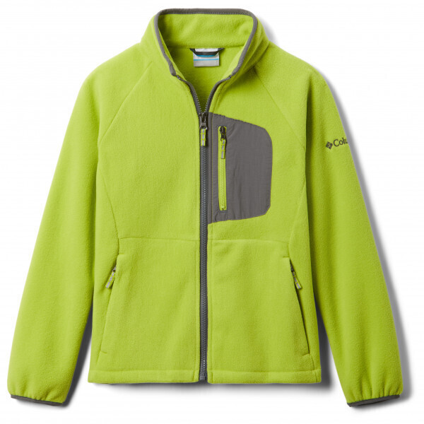Columbia Fast Trek III Fleece Full Zip Junior (1887852) bright chartreuse/city grey