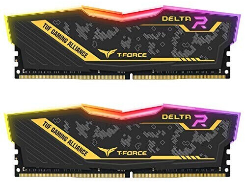 Team T-Force Delta TUF Gaming RGB 16GB Kit DDR4-3200 CL16 (TF9D416G3200HC16CDC01)