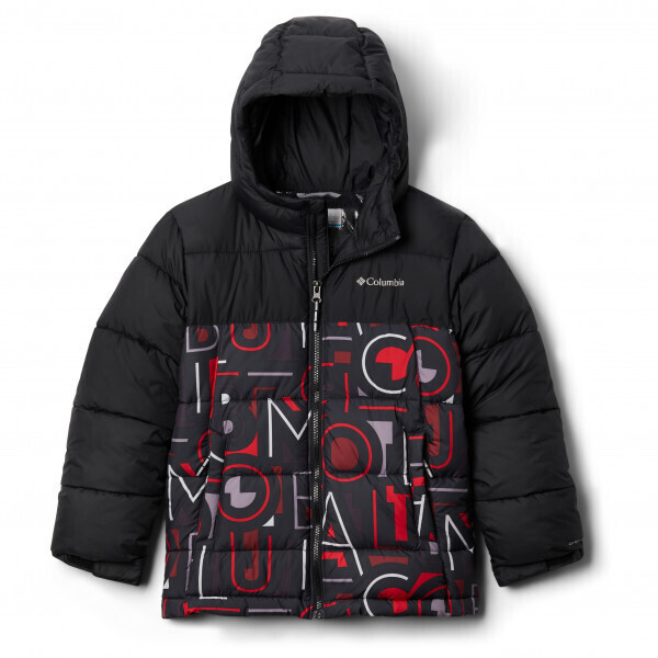 Columbia Pike Lake Jacket Junior (1799491) black/red multi typo print