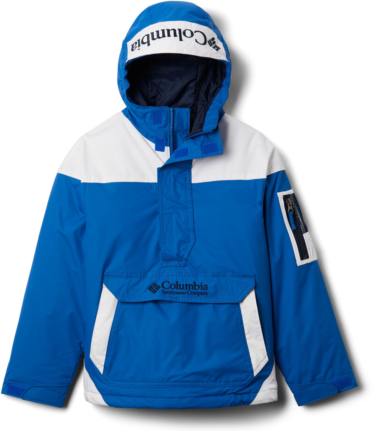 Columbia Challenger Pull Over Jacket Junior (1908481) bright indigo/white/collegiate navy