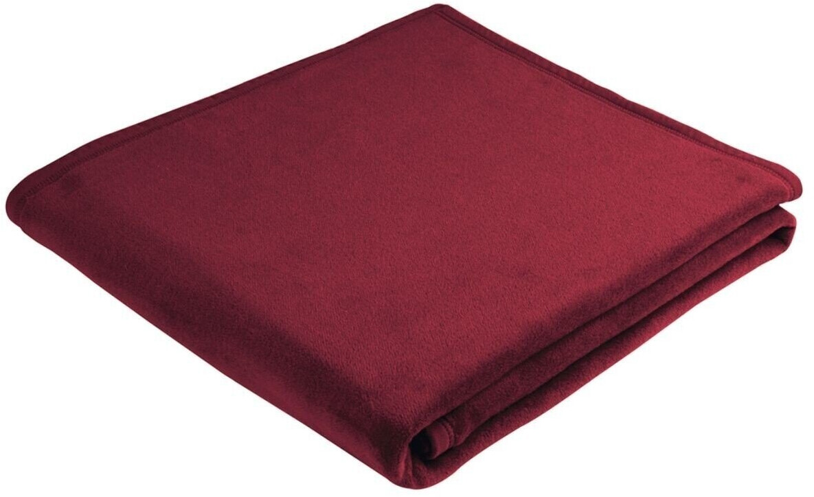 Biederlack Uno Cotton 150x200cm Velvet Red