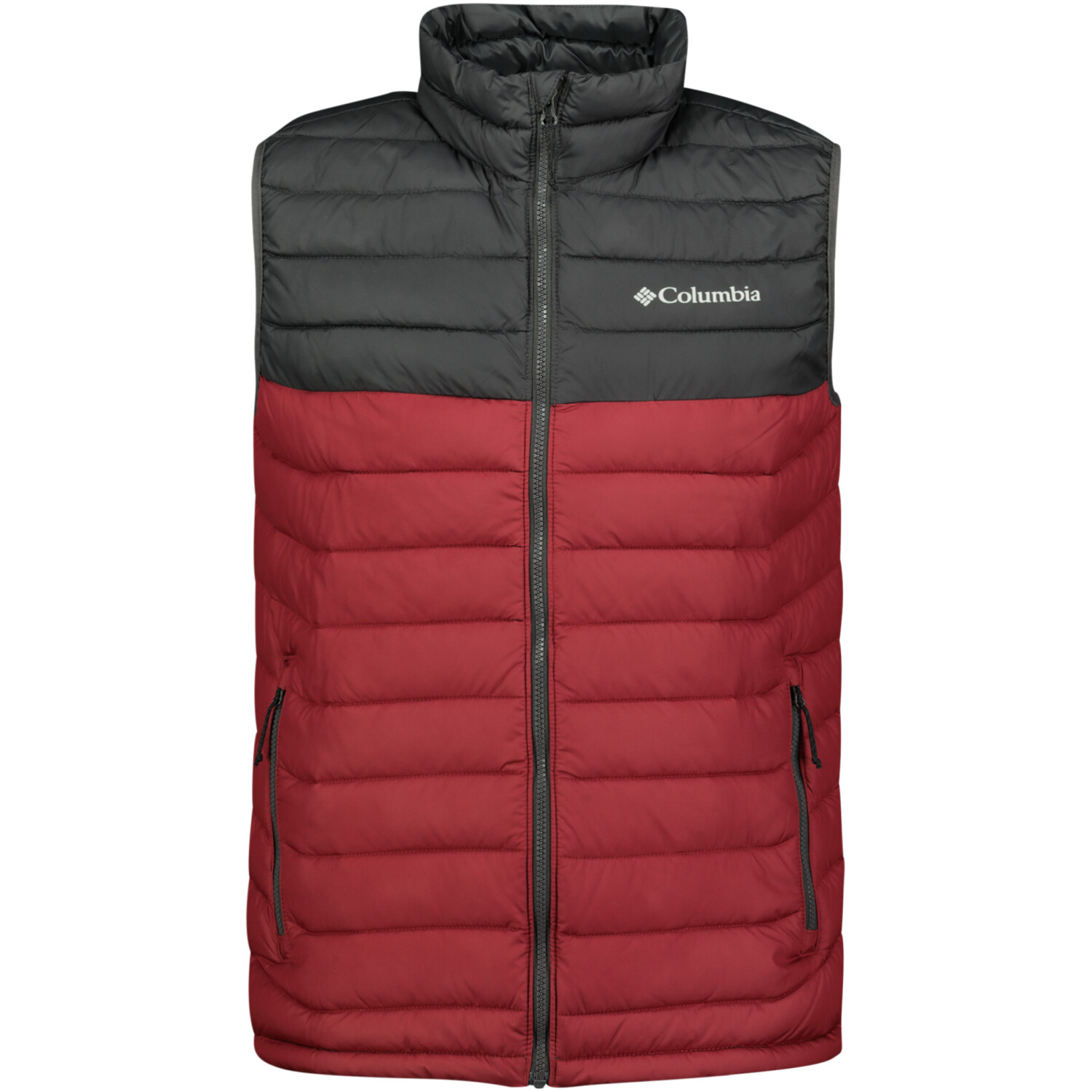 Columbia Powder Lite Vest red jasper/shark