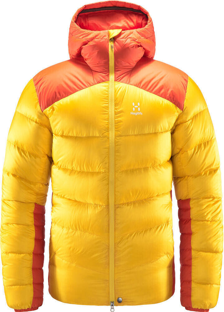 Haglöfs Mojo Down Hood (604763) pumpkin yellow/ habanero