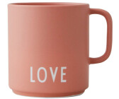 Design Letters AJ Favourite mug with handle LOVE Nude