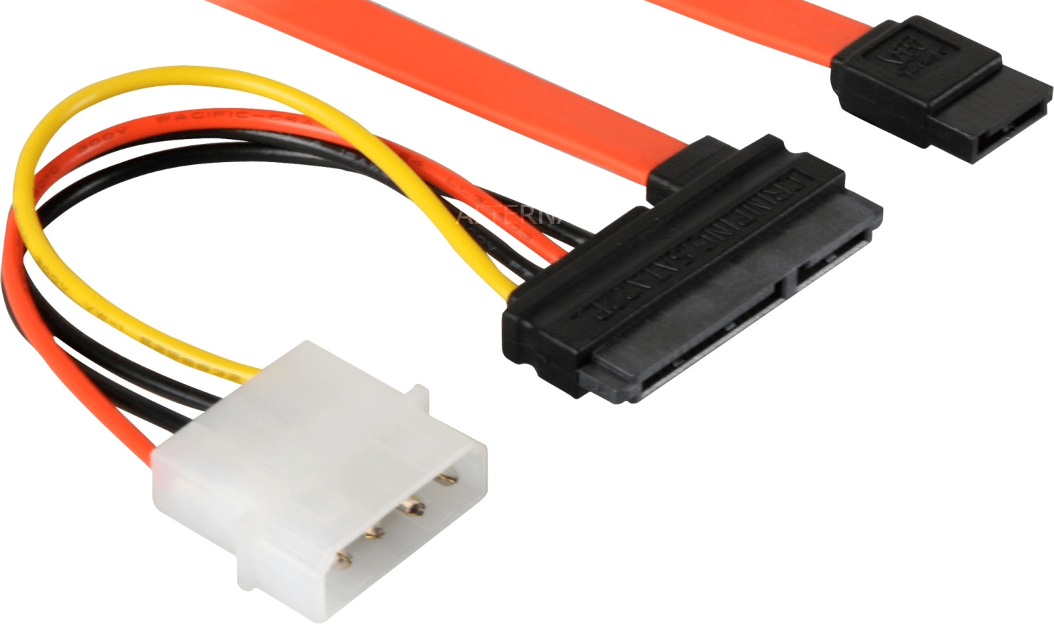 Mcab Cable Adaptateur all-in-one Sata-II alimentation Molex 0.5m (7000905)