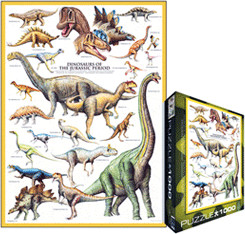 Photos - Jigsaw Puzzle / Mosaic Eurographics Puzzles Eurographics Puzzles Dinosaurs Jurassic (1000 Pieces)