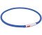 Trixie Leuchthalsband Flash USB XS-XL 70cm blau