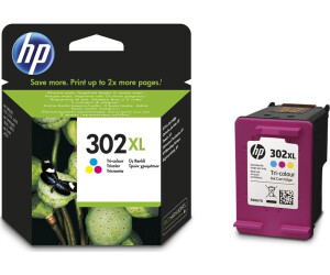HP 302 Pack de 2 cartouches d'encre noire et trois couleurs authentiqu