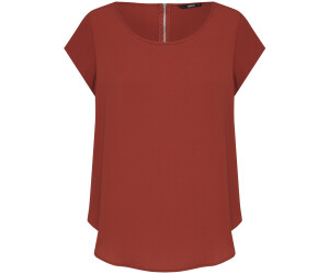 Henna OnlyOnly Onlvic S/S Solid Top Noos Wvn T-Shirt 40 EU Donna Rosso 