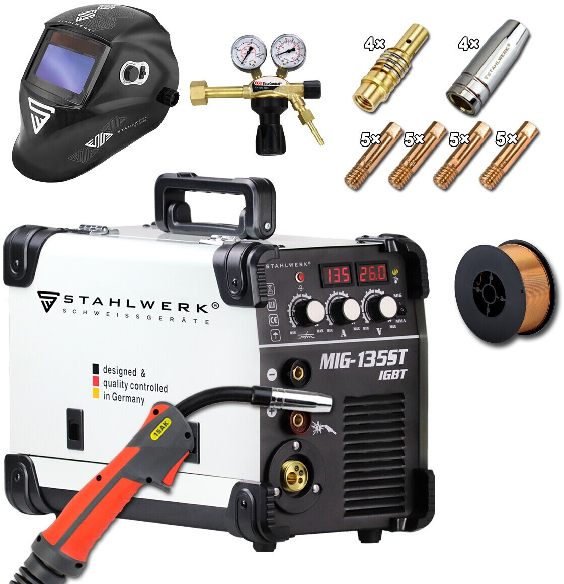 Stahlwerk MIG 135ST IGBT full equipment (1791)