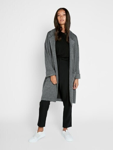 Pieces Pcdorita 3 4 Coatigan Noos 17090175 dark grey melange ab