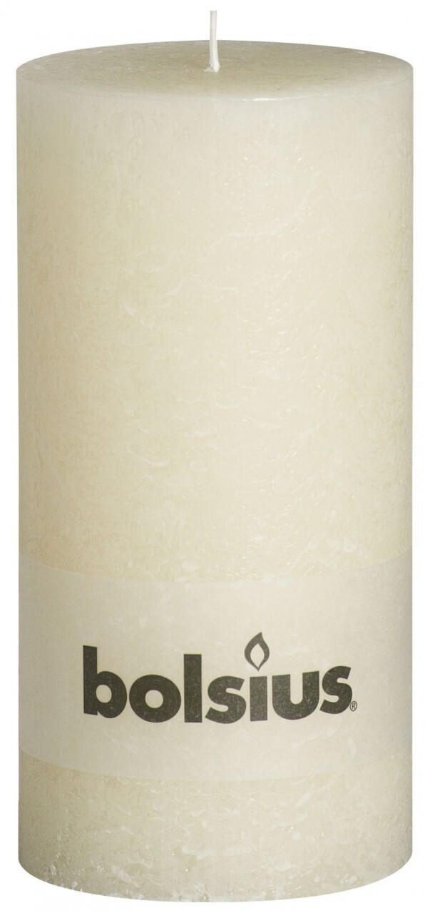Bolsius Rustic 20x10cm Ivory