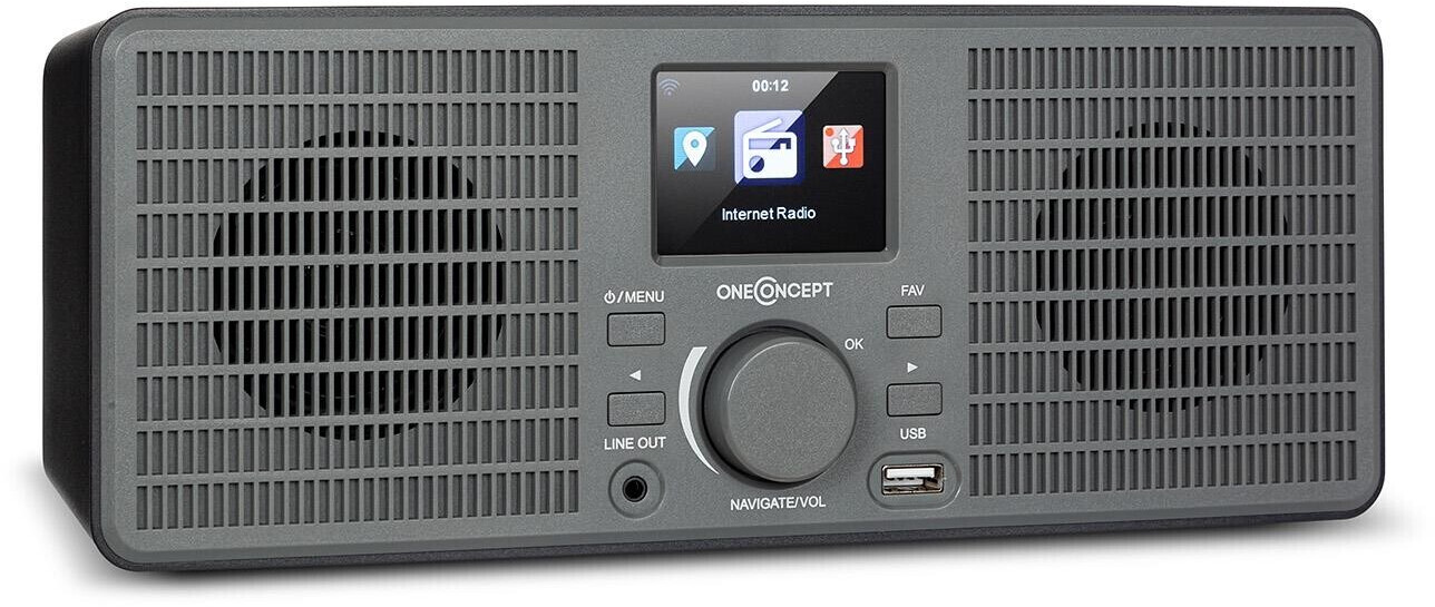 OneConcept TuneUp ST 10W grau