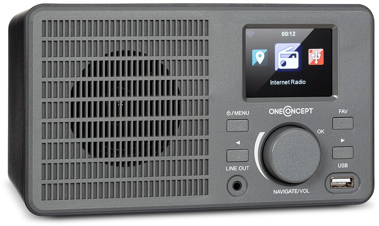 OneConcept TuneUp 5W grau