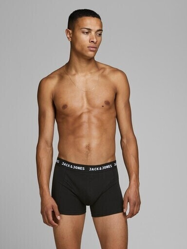 JACK & JONES Jaczane Solid Trunks 3 Pack | Pacco Da 3 Boxer Uomo In Tinta Unita