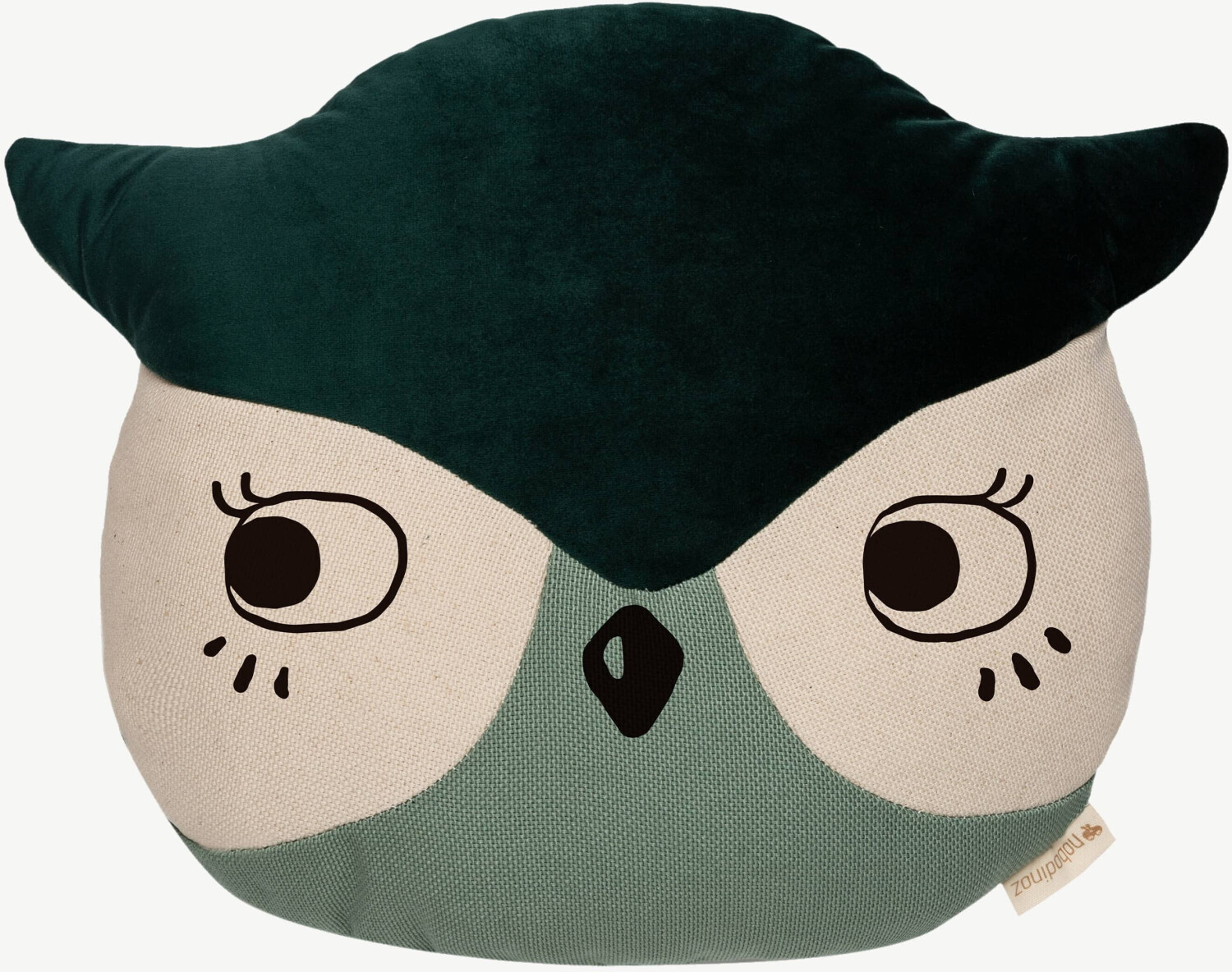 Nobodinoz Animal Pillow 32x35cm Owl