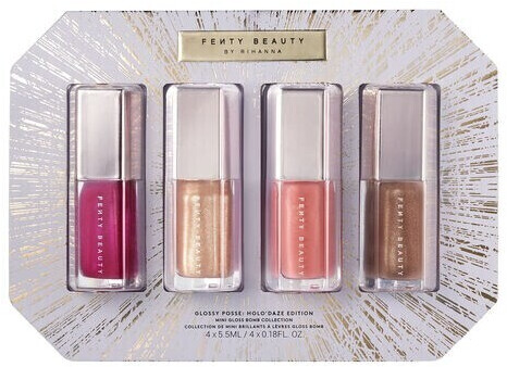 Fenty Beauty Glossy Posse - Holo' Daze Edition Mini Gloss Bomb Collection (4x5.5ml)
