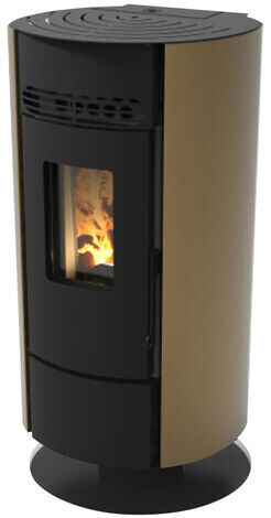 Sannover Air Flavia marron 9 kW sur pied