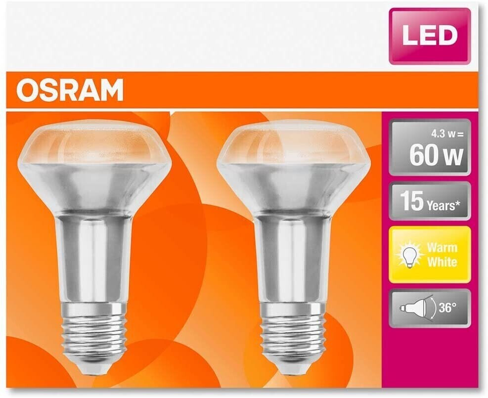 Osram led star r63 hot sale 60 36 e27