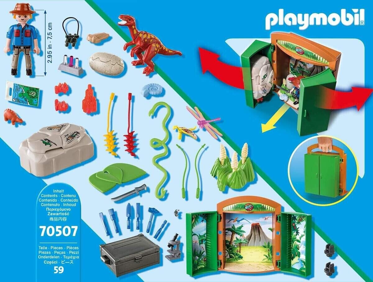 PLAYMOBIL City Action 71407 Pelle rotative à 360°, pelle et pieds de  support, kit de jeu pour les amateurs de construction créatifs, jouets pour  enfants à partir de 4 ans : : Jouets