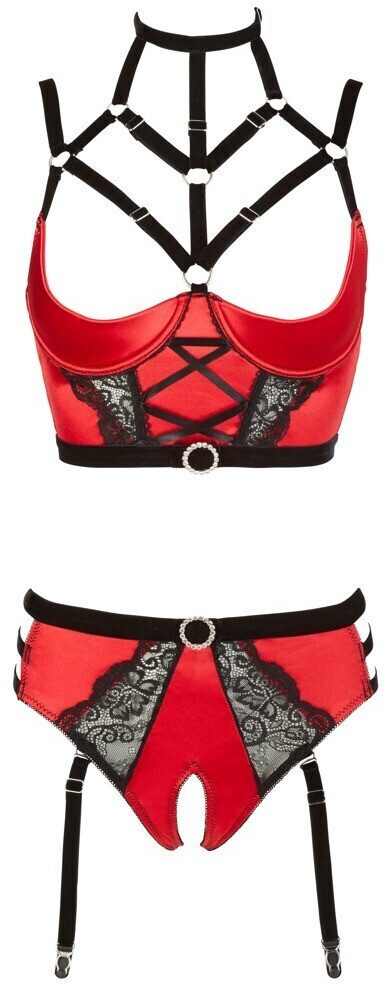 Abierta Fina Lifting Set red/black
