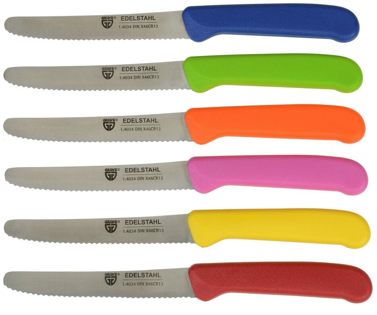 Gräwe bread knife set 6 pieces