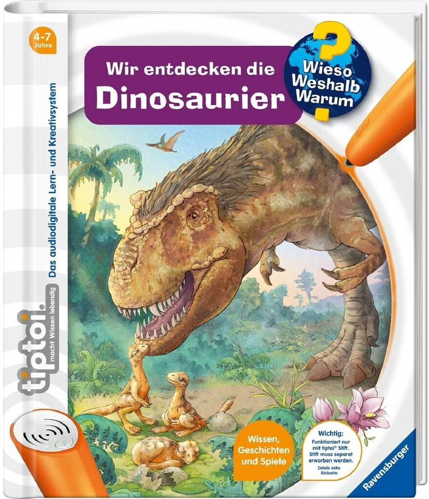 Ravensburger tiptoi - Wieso? Weshalb? Warum?: Wir entdecken die Dinosaurier (German)