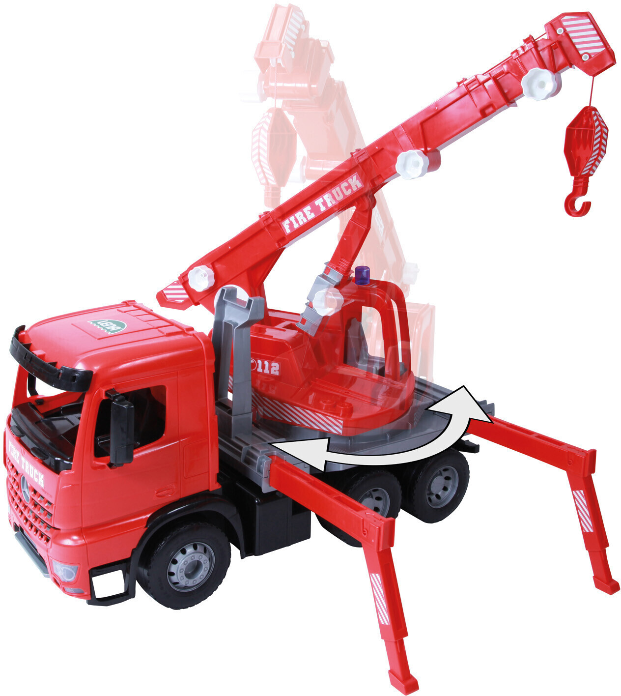 Lena Giga Trucks Spielzeug-Feuerwehrkrahn Arocs ab € bei | Preisvergleich 42,99