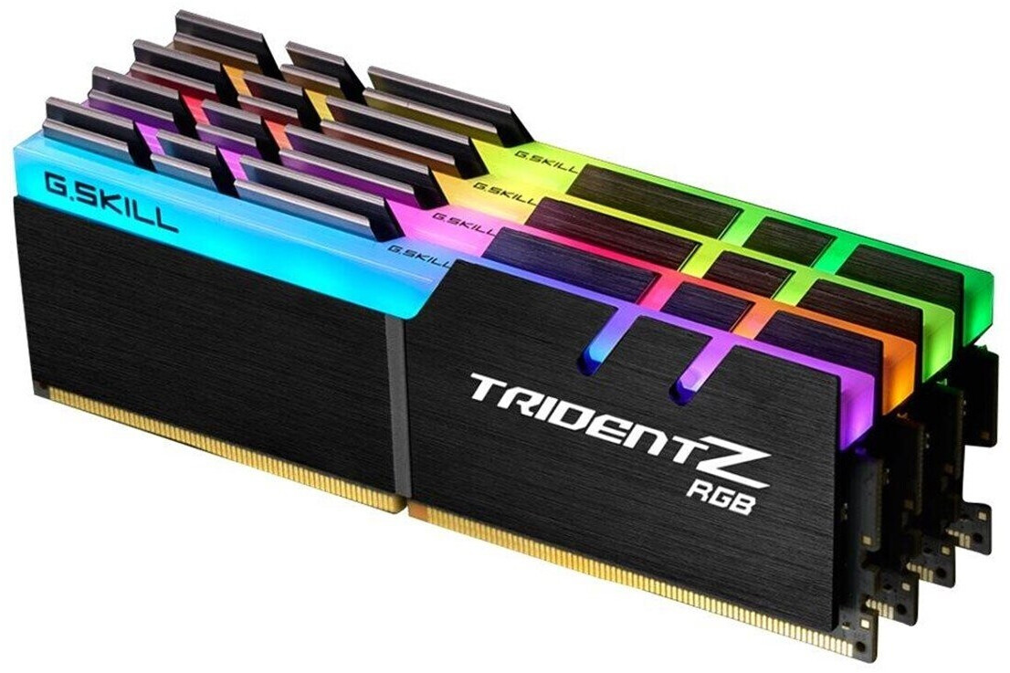 G.Skill Trident Z RGB 64GB Kit DDR4-3600 CL14 (F4-3600C14Q-64GTZR) ab  473,90 € | Preisvergleich bei idealo.de
