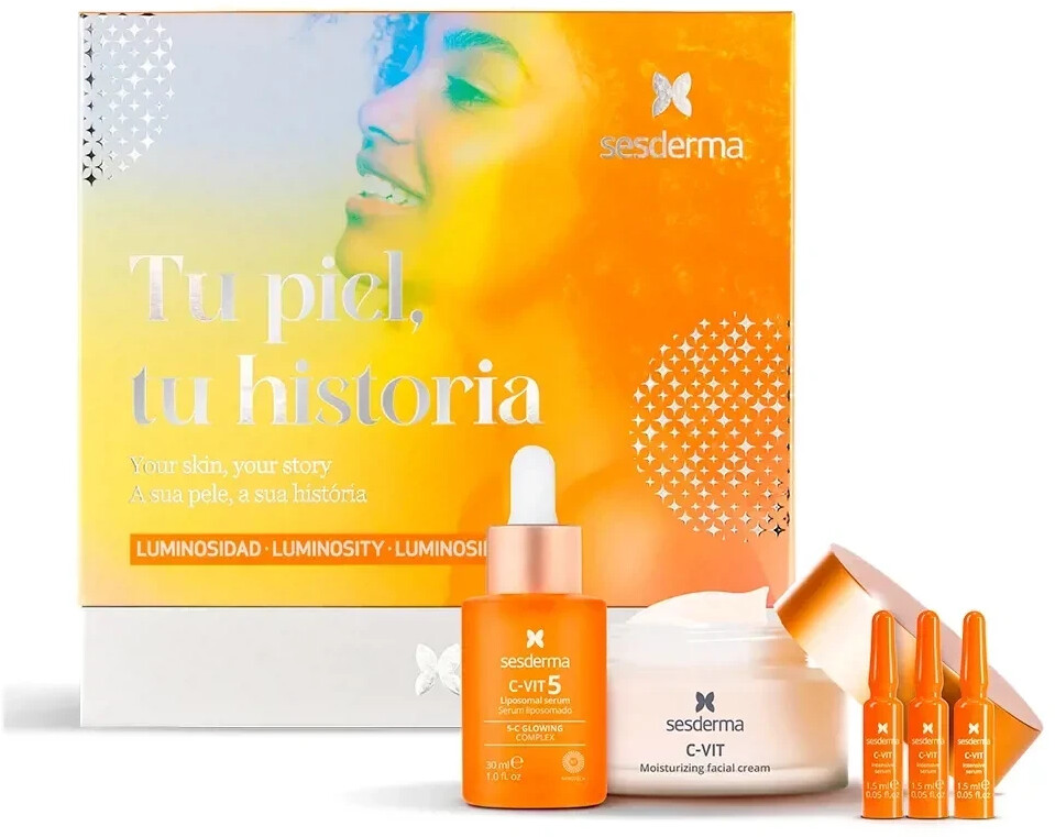 Sesderma Skin Radiance Set (Serum 30 ml + DC 50 ml + 3 Ampoules)