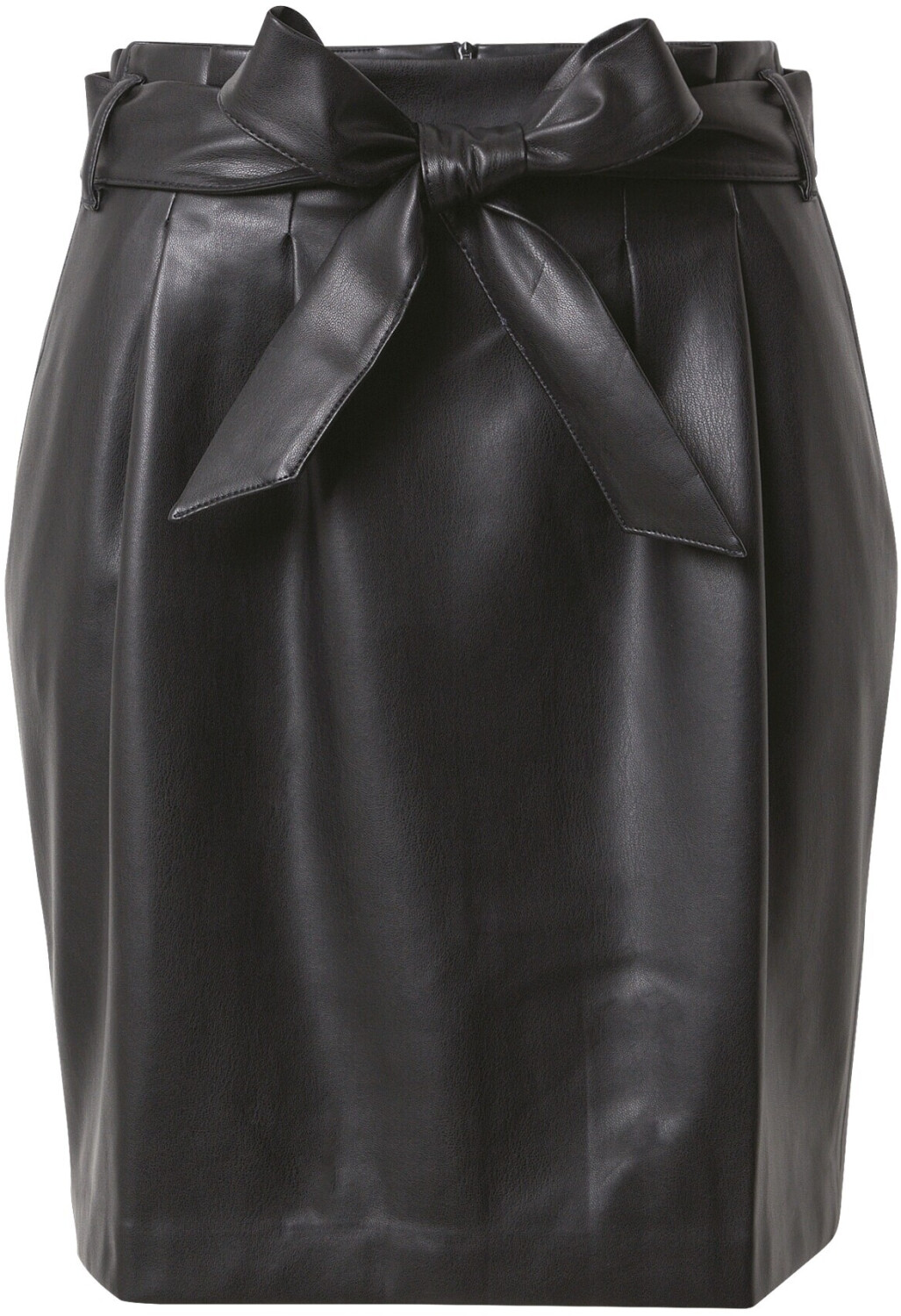 edc by Esprit Short Skirt With a Faux Leather Belt black
