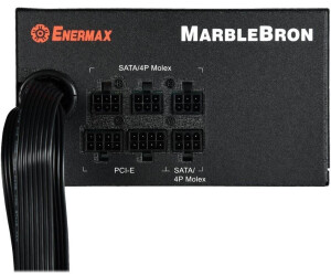 Enermax - Alimentation PC MARBLEBRON ATX - 850W - RGB adressable -  Alimentation modulaire - Rue du Commerce