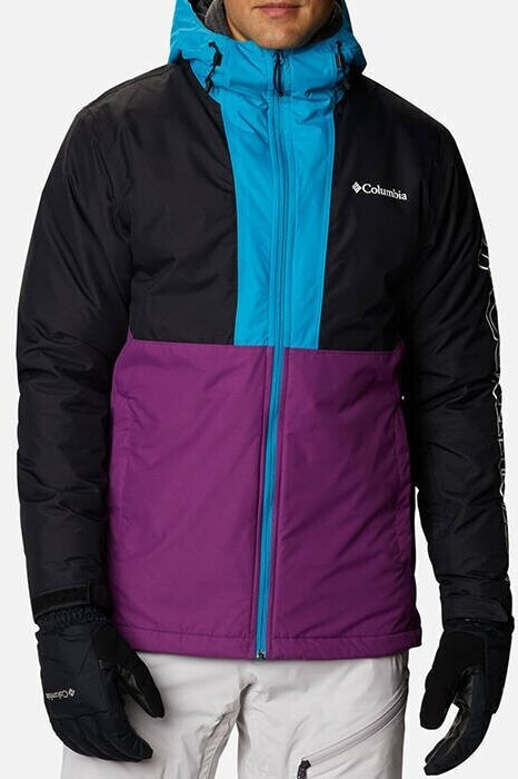 Columbia Timberturner Ski Jacket black/lila/blue plum