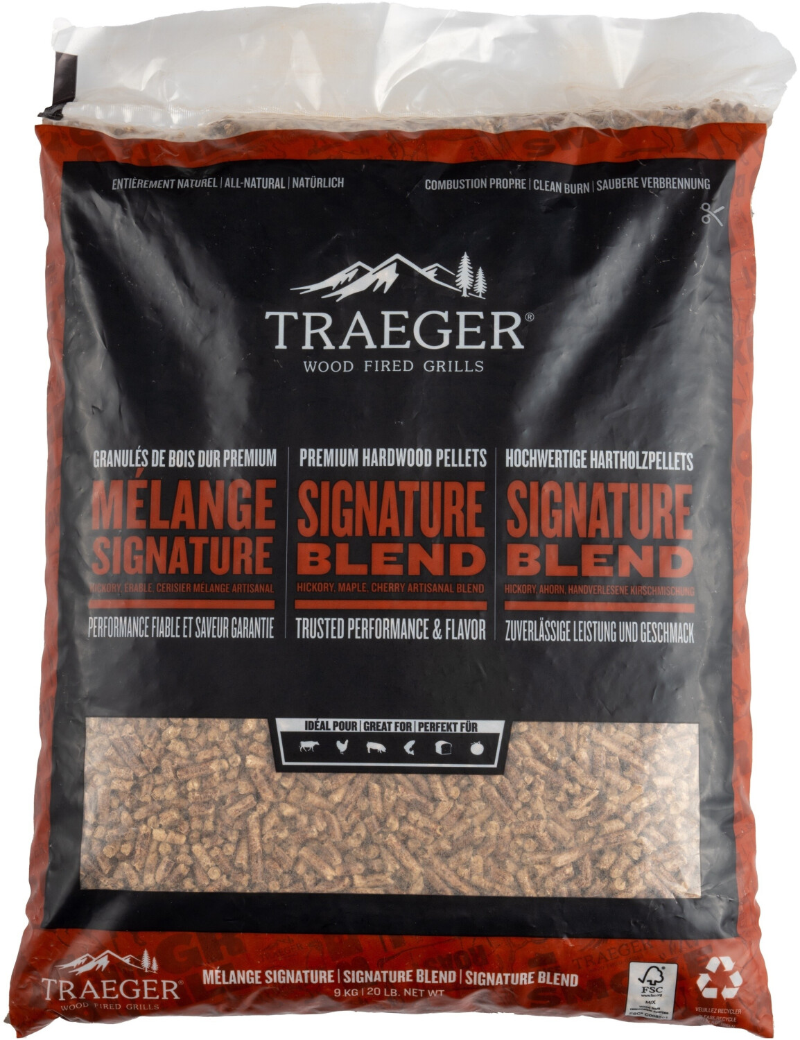Traeger Pellets Hardwood 9 kg