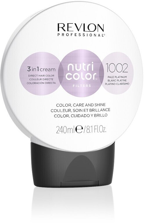 Revlon Professional Nutri Color Filters 3 in 1 Cream 1002 Pale Platinum (240 ml)