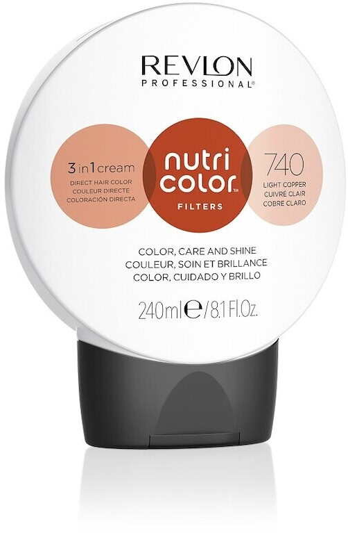Revlon Professional Nutri Color Filters 3 in 1 Cream 740 Light Copper (240 ml)
